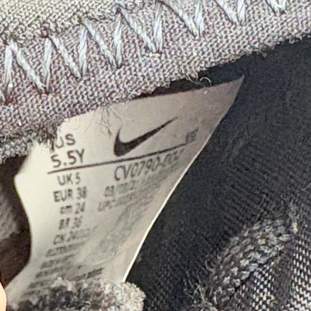 Nike Mercurial Superfly‎ 8 Size 5.5 Youth Soccer Futbol Cleats CV0790 Black